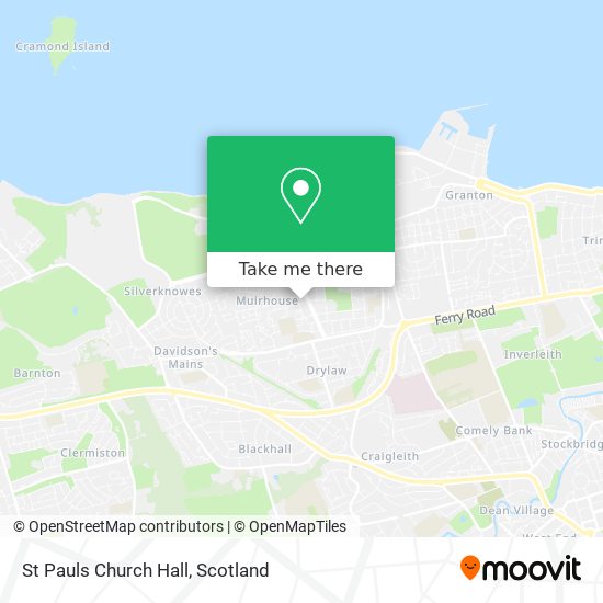 St Pauls Church Hall map