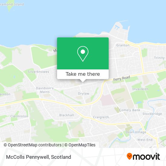 McColls Pennywell map