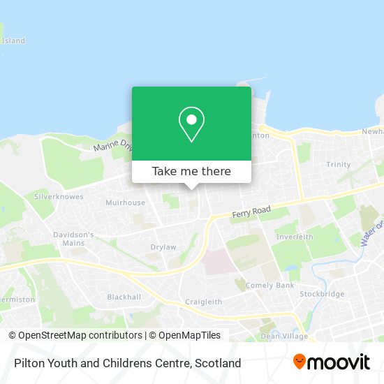 Pilton Youth and Childrens Centre map