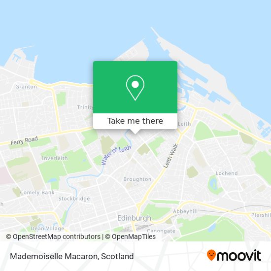 Mademoiselle Macaron map