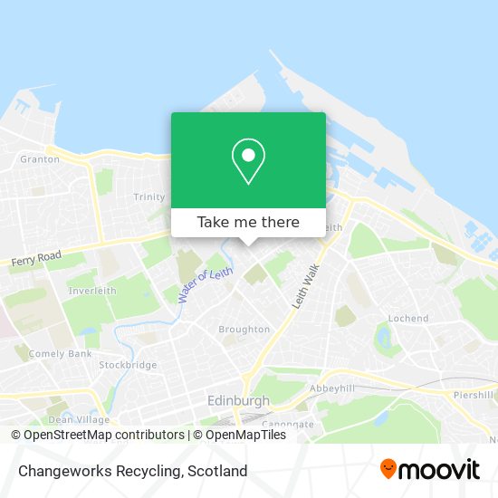 Changeworks Recycling map