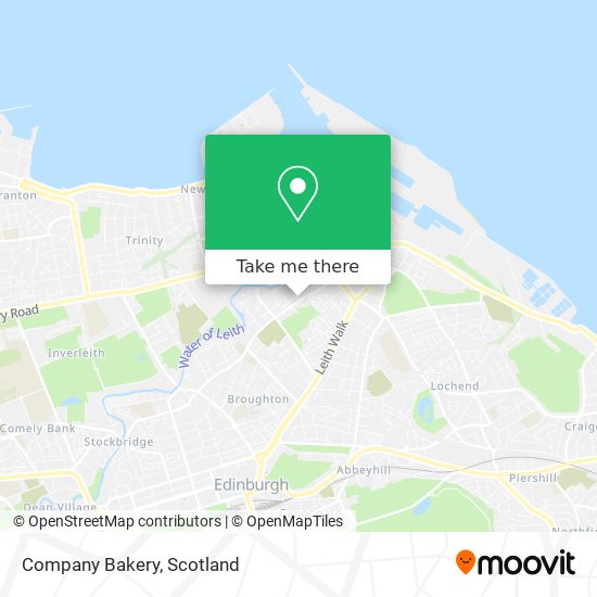 Company Bakery map