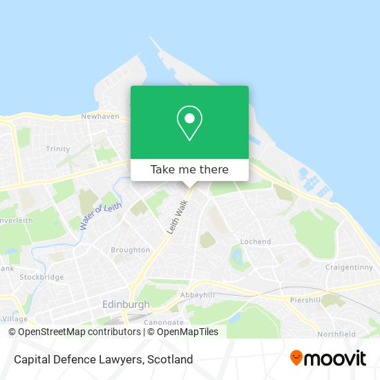 Capital Defence Lawyers map