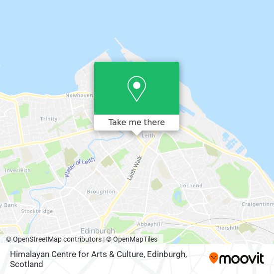 Himalayan Centre for Arts & Culture, Edinburgh map