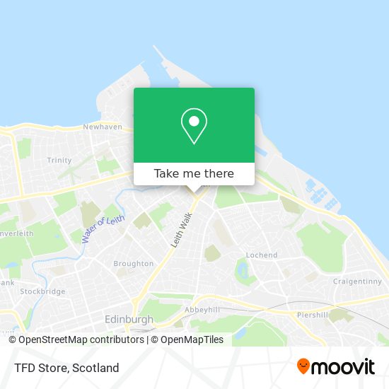 TFD Store map