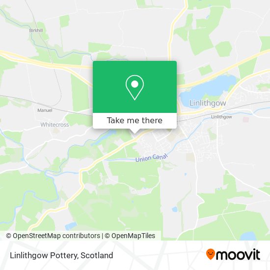 Linlithgow Pottery map