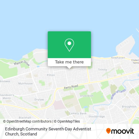 Edinburgh Community Seventh-Day Adventist Church map