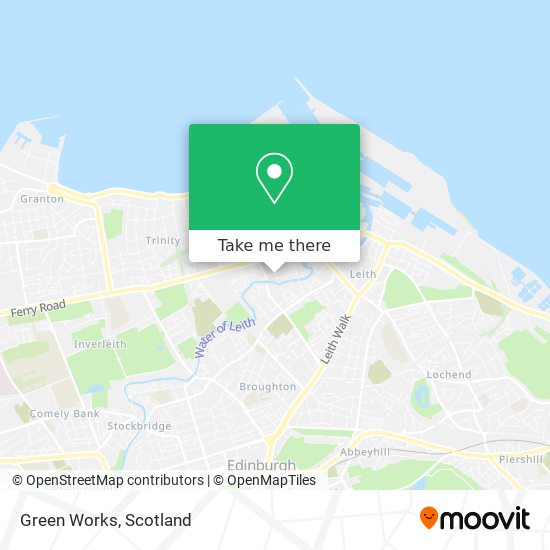 Green Works map