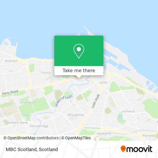 MBC Scotland map