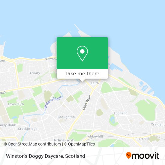 Winston's Doggy Daycare map