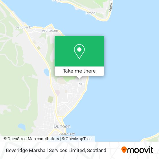 Beveridge Marshall Services Limited map