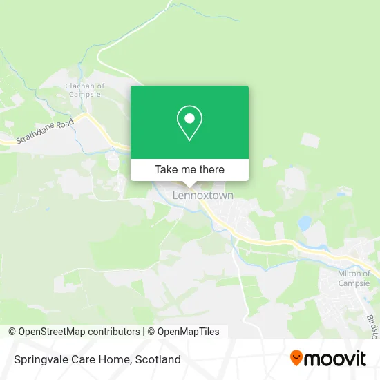 Springvale Care Home map