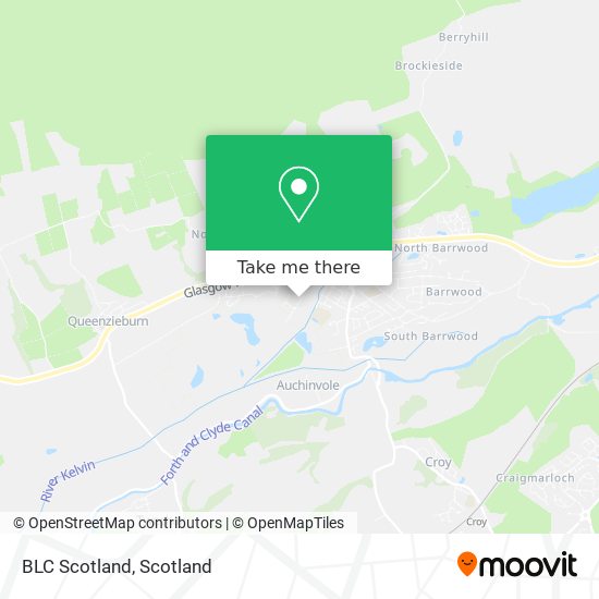 BLC Scotland map
