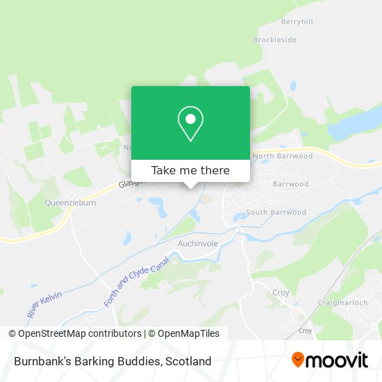 Burnbank's Barking Buddies map