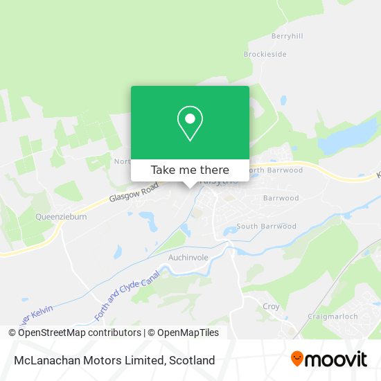 McLanachan Motors Limited map