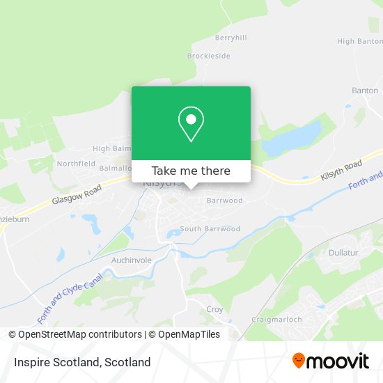 Inspire Scotland map