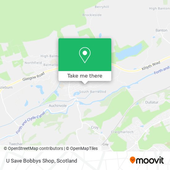 U Save Bobbys Shop map