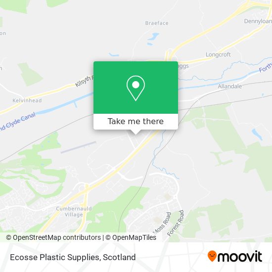 Ecosse Plastic Supplies map