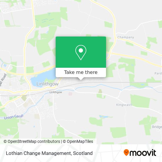 Lothian Change Management map