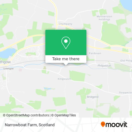 Narrowboat Farm map