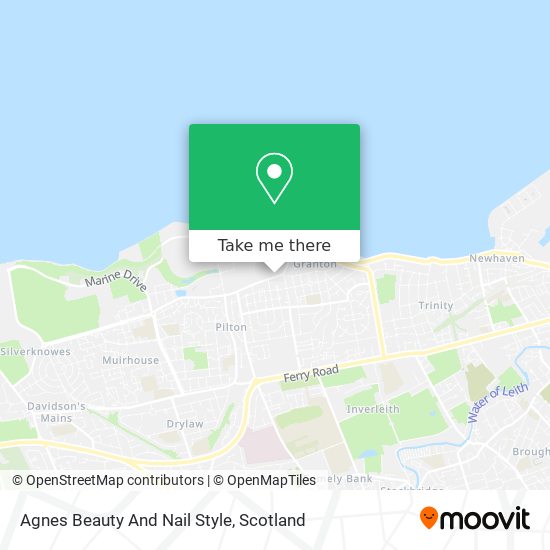 Agnes Beauty And Nail Style map