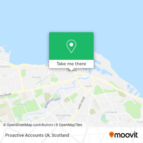 Proactive Accounts Uk map