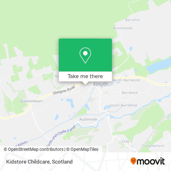 Kidstore Childcare map