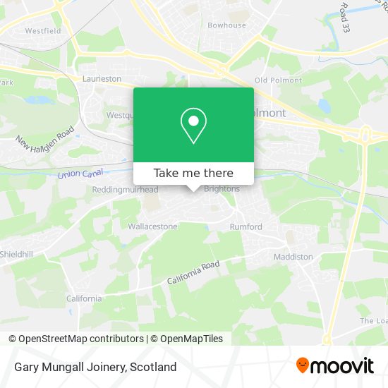Gary Mungall Joinery map