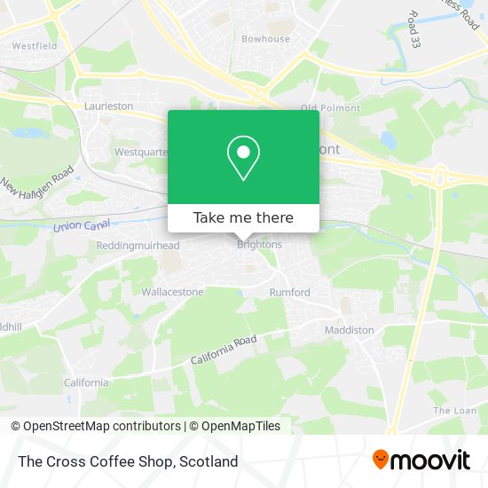 The Cross Coffee Shop map