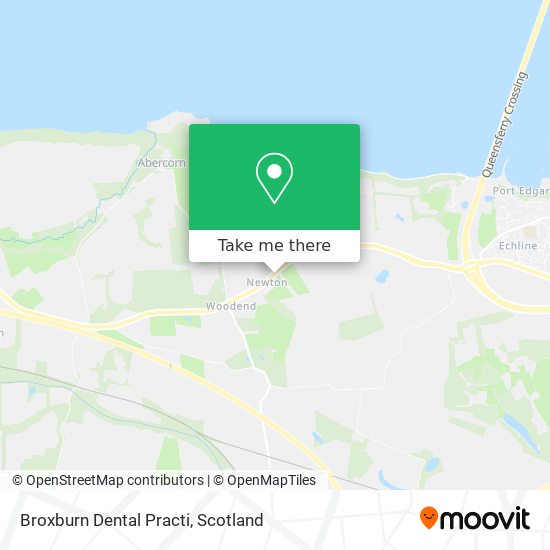 Broxburn Dental Practi map