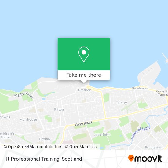 It Professional Training map