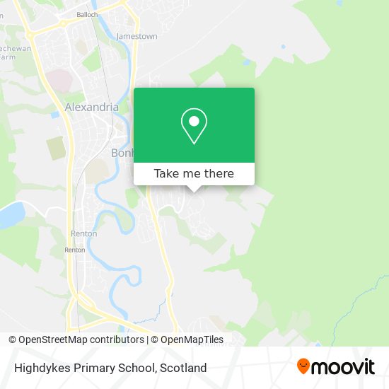 Highdykes Primary School map