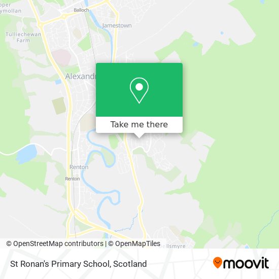 St Ronan's Primary School map