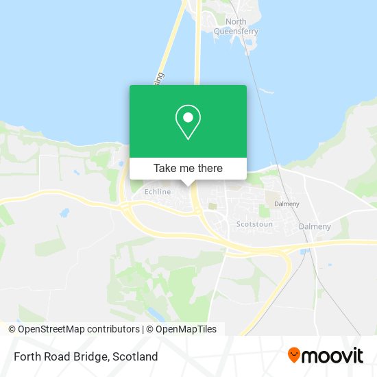 Forth Road Bridge map