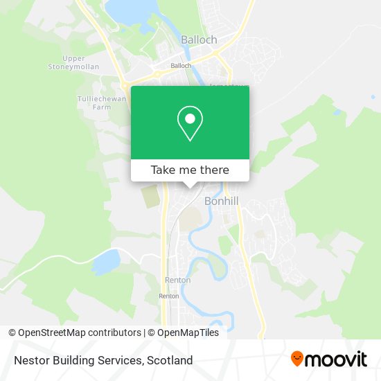 Nestor Building Services map