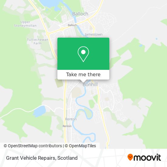 Grant Vehicle Repairs map