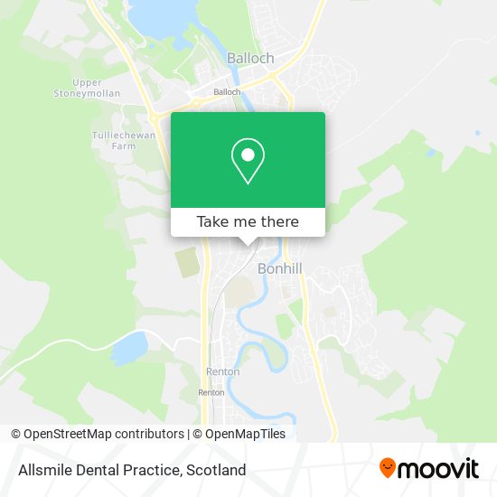 Allsmile Dental Practice map