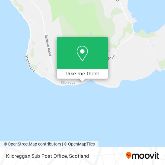 Kilcreggan Sub Post Office map