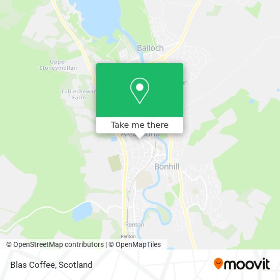 Blas Coffee map