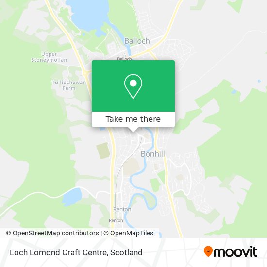 Loch Lomond Craft Centre map