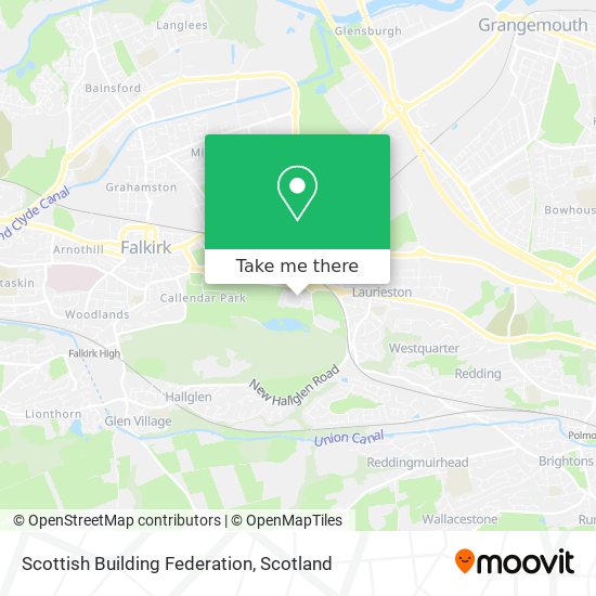 Scottish Building Federation map