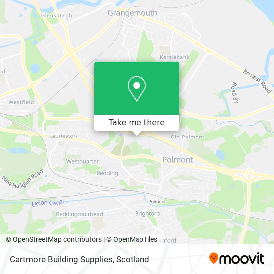 Cartmore Building Supplies map