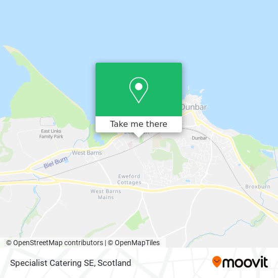 Specialist Catering SE map