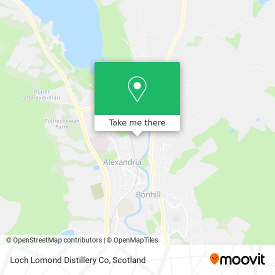 Loch Lomond Distillery Co map