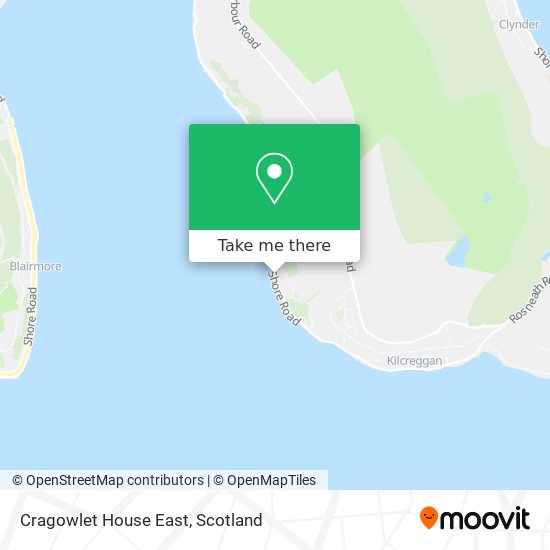 Cragowlet House East map