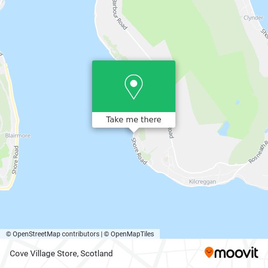 Cove Village Store map