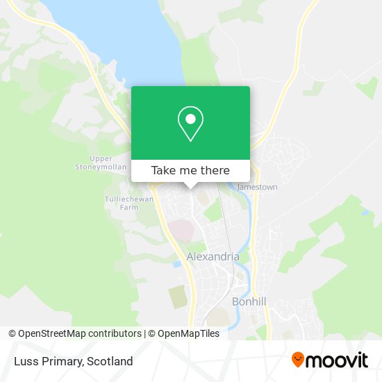 Luss Primary map