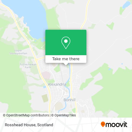 Rosshead House map