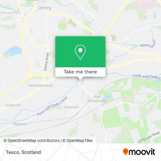 Tesco map