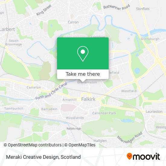 Meraki Creative Design map